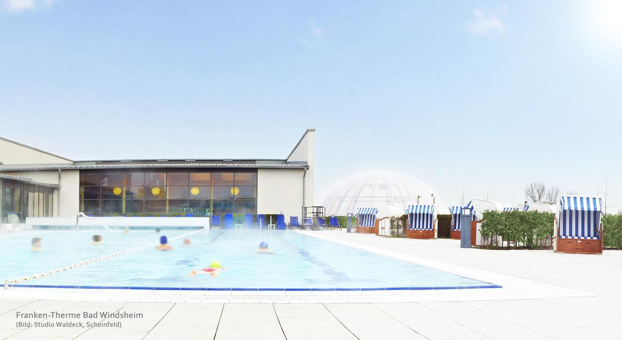 Vital Hotel An Der Therme Gmbh Bad Windsheim Exterior photo